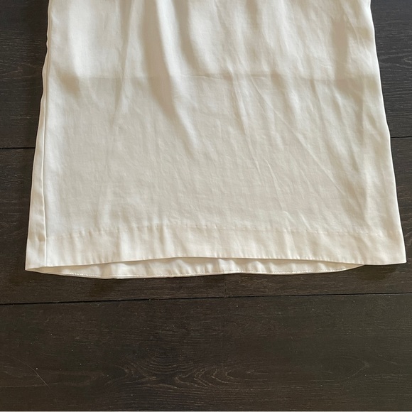 H&M Conscious Collection Silk Satin Off White Cream Tank Top - Picture 7 of 10